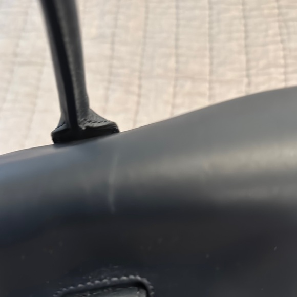 Mulberry Navy Leather Handbag - Picture 8 of 13